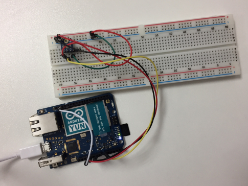 Arduino Yun with light sensor